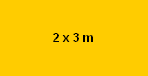 2 x 3 m